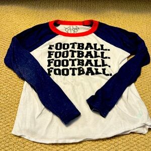 Chaser Long Sleeve Football Tee Size 7